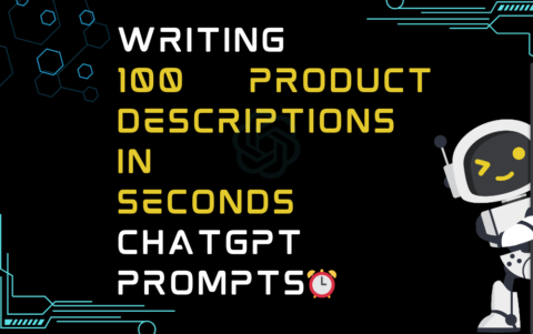 Writing 100 Product Descriptions In Seconds ChatGPT Prompts Pro AI