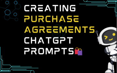 🛍️Creating purchase agreements ChatGPT Prompts