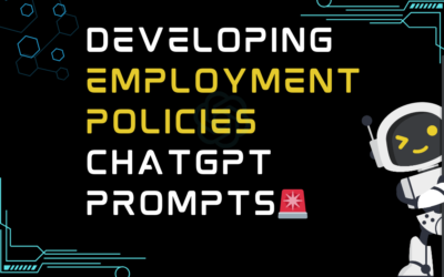 🚨Developing employment policies ChatGPT Prompts