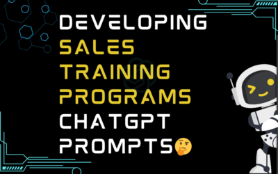 🤔Developing sales training programs ChatGPT Prompts