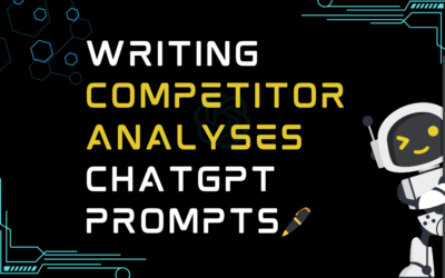 🖊️Writing competitor analyses ChatGPT Prompts