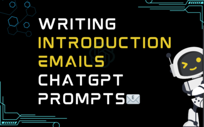 📧Writing introduction emails ChatGPT Prompts