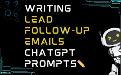 ✏️Writing lead follow-up emails ChatGPT Prompts