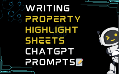 📝Writing property highlight sheets ChatGPT Prompts