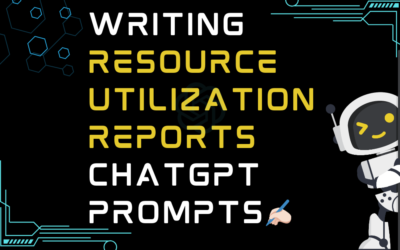 ✍🏻Writing resource utilization reports ChatGPT Prompts
