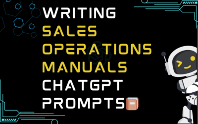 📔Writing sales operations manuals ChatGPT Prompts