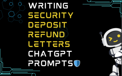 🛡️Writing security deposit refund letters ChatGPT Prompts