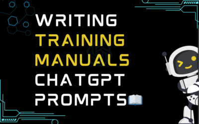 📖Writing training manuals ChatGPT Prompts