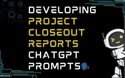 🗣️Developing project closeout reports ChatGPT Prompts
