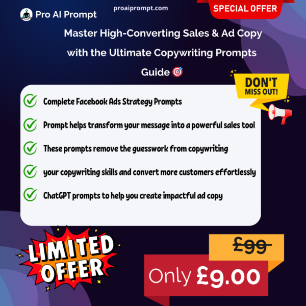 _Master High-Converting Sales & Ad Copy with the Ultimate Copywriting Prompts Guide 🎯