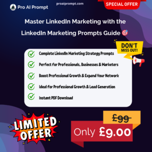 Master LinkedIn Marketing with the LinkedIn Marketing Prompts Guide 🎯