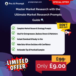 Master Market Research with the Ultimate Market Research Prompts Guide