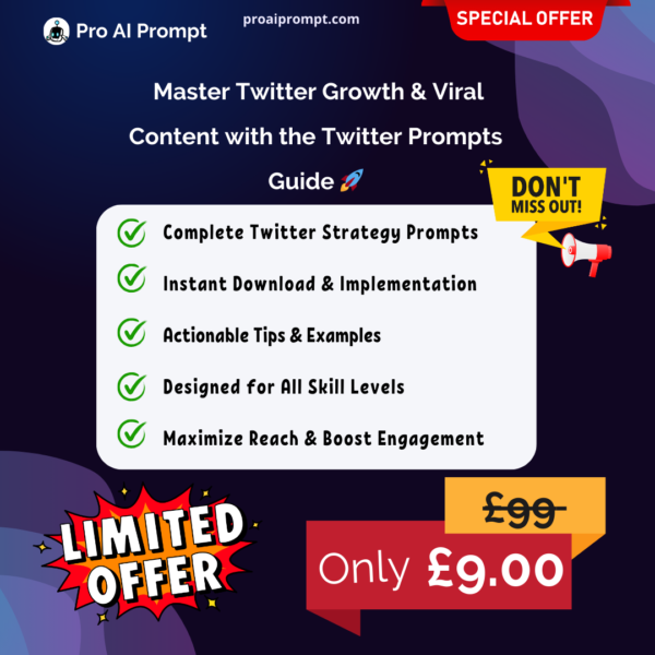 _Master Twitter Growth & Viral Content with the Twitter Prompts Guide 🚀